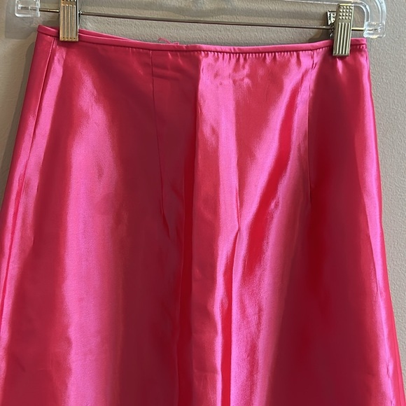 Jessica McClintock for Gunne Sax Long Fuschia Maxi Skirt Size 5 - Picture 3 of 10